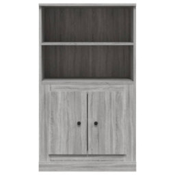 Vidaxl Highboard Grey Sonoma 60X35.5X103.5 Cm Engineered Wood - thumbnail 6