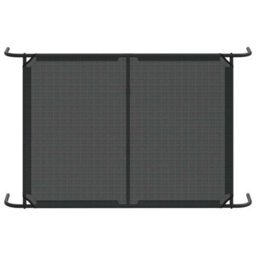 Vidaxl Elevated Dog Bed Black 130X80X20 Cm Textilene And Steel - thumbnail 6