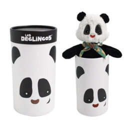 Les Dèglingos Les Degingos Rototos The Panda In Box Large Plush Figure Kids Soft Cuddly Toy