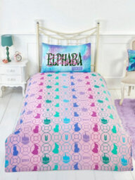 Wicked Glinda And Elphaba Single Duvet Cover And Pillowcase Set - thumbnail 2