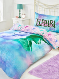 Wicked Glinda And Elphaba Single Duvet Cover And Pillowcase Set - thumbnail 3