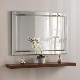 Yearn Venetian Bevelled Champagne Mirror 66X91Cm - thumbnail 1