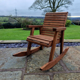 Churnet Valley Garden Furniture Ltd Churnet Valley Garden Furniture Valley Rocking Chair - thumbnail 5