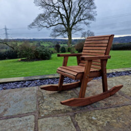 Churnet Valley Garden Furniture Ltd Churnet Valley Garden Furniture Valley Rocking Chair - thumbnail 4