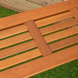 Samuel Alexander Coniston 2 Seater Outdoor Wooden Garden Bench Stool - thumbnail 6