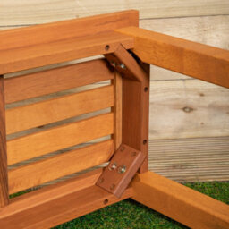 Samuel Alexander Coniston 2 Seater Outdoor Wooden Garden Bench Stool - thumbnail 7