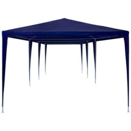 Walplus Party Tent Garden Gazebo Canopy 3X9 M Pe Blue - thumbnail 2