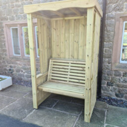 Churnet Valley Garden Furniture Ltd Churnet Valley Four Seasons 2 Seat Arbour - thumbnail 1