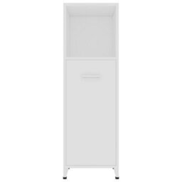 Berkfield Bathroom Cabinet White 30X30X95 Cm Engineered Wood - thumbnail 6