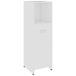 Berkfield Bathroom Cabinet White 30X30X95 Cm Engineered Wood - thumbnail 2