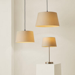 Valuelights Aspen Medium Natural Tapered Ceiling Lamp Shade (D)35Cm - thumbnail 7