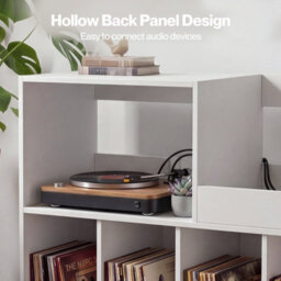 Levede Record Player Stand 300+ Album Storage Turntable Cabinet - thumbnail 7