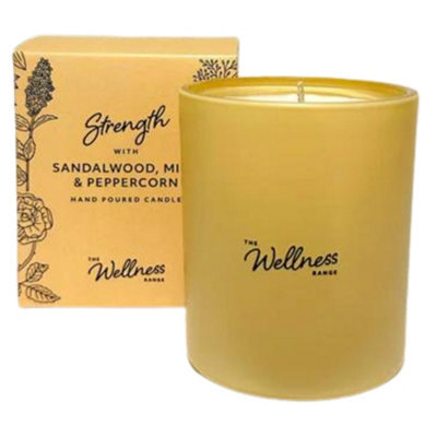 Potters Crouch Wellness Candle - Strength (Sandalwood Mint & Peppercorn - image 1