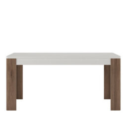 Furniture To Go Toronto 160 Cm Dining Table In White And Oak - thumbnail 2