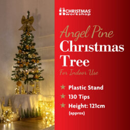 The Christmas Workshop 4Ft Traditional Green Artificial Christmas Tree With Stand - 73890 - thumbnail 4