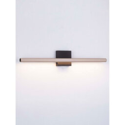 Luminosa Lighting Luminosa Lios Integrated Led Wall Lamp Champagne Gold, Matt Black Led 8W 268Lm Ip54 3000K - thumbnail 4