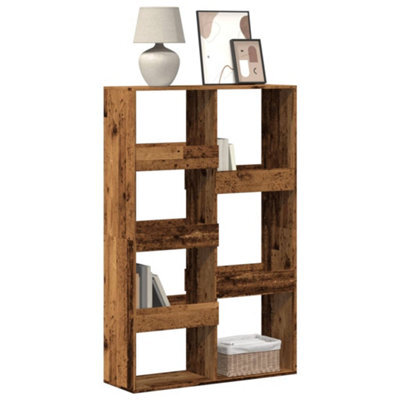 Berkfield Bookcase Old Wood 100X33X155.5 Cm Engineered Wood - image 1