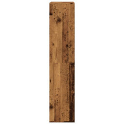 Berkfield Bookcase Old Wood 100X33X155.5 Cm Engineered Wood - thumbnail 5