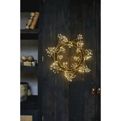 Woodland Swirl 60Cm Indoor Wall Light Brown
