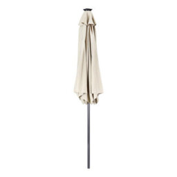 2.7M Garden Parasol With Solar Powered 24 Led Lights And Tilt Crank - thumbnail 3