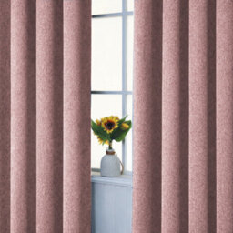 Bedlooms Blush Pink Linen Curtain 100% Blackout Thermal Insulated Eyelet Curtain (Pair) 66 X 90 Inches With Tie Back Two - thumbnail 9