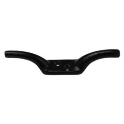 "SecureFix Direct Black Cleat Hooks 5"" X2 (Washing Line Blind Cord Tie Back Trailer Rope)" - thumbnail 3