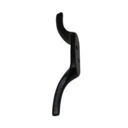 "SecureFix Direct Black Cleat Hooks 5"" X2 (Washing Line Blind Cord Tie Back Trailer Rope)" - thumbnail 4