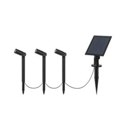 Luminosa Lighting Luminosa Lis Led Outdoor Spike Black, Warm-White 3000K, Ip44