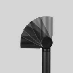 Luminosa Lighting Luminosa Lis Led Outdoor Spike Black, Warm-White 3000K, Ip44 - thumbnail 3