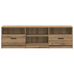 Berkfield Tv Cabinet Artisan Oak 150X33.5X45 Cm Engineered Wood - thumbnail 5
