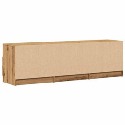 Berkfield Tv Cabinet Artisan Oak 150X33.5X45 Cm Engineered Wood - thumbnail 6
