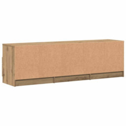 Berkfield Tv Cabinet Artisan Oak 150X33.5X45 Cm Engineered Wood - thumbnail 7