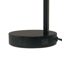 Nordlux Wilmer Metal Table Lamp Usb-C  Black,mains - thumbnail 4