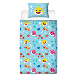 Baby Shark Rainbow Reversible Duvet Set Multicoloured (Single) - thumbnail 2