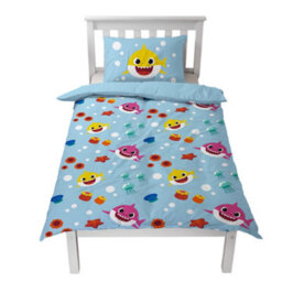 Baby Shark Rainbow Reversible Duvet Set Multicoloured (Single) - thumbnail 6