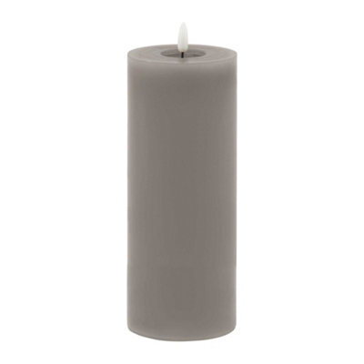 Hill Interiors Luxe Collection Melting Electric Candle Grey (15Cm X 8Cm X 8Cm) - image 1