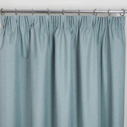 "Sundour Eclipse Blackout Pencil Pleat Curtains Blue 46X90""" - thumbnail 2