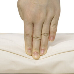 Outsunny 45 X 45Cm Replacement Garden Seat Cushion Pad With Ties, Cream White - thumbnail 7