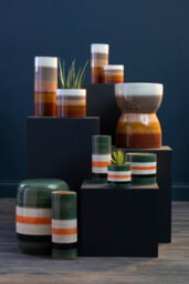 Orsina Sorrell Large Multicoloured Ceramic Vase - thumbnail 2