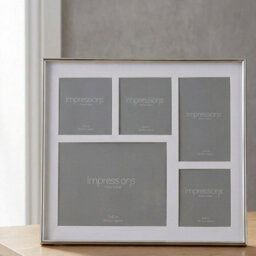Garden Greatness Multi Aperture Silver Plated Photo Frame - thumbnail 2