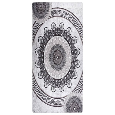Berkfield Rug Washable 80X300 Cm Multicolour Anti Slip