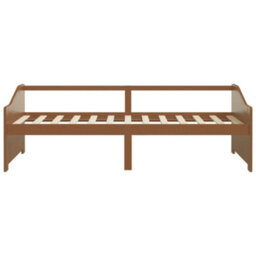 Berkfield 3-Seater Day Bed Honey Brown Solid Pinewood 90X200 Cm - thumbnail 4