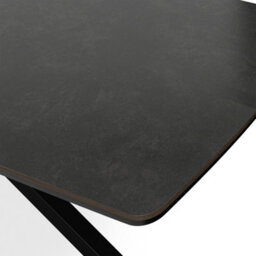 More4Homes Juno Sintered Stone Ceramic Concrete Dining Table - thumbnail 4
