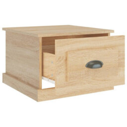 Berkfield Durable Coffee Table Sonoma Oak 50X50X35 Cm Engineered Wood - thumbnail 7