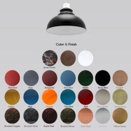 2Pack Light Shade Ceiling, Metal Orange Lampshades For Ceiling Lights, Easy Fit Pendant Lamp Shades For Table Lamps, Living Room - thumbnail 8