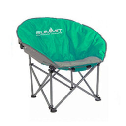 Summit 2X Green Folding Bucket Camping Chair Portable Padded Folding Orca Chair Carry Bag - thumbnail 3