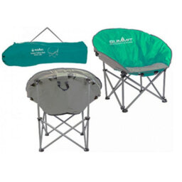 Summit 2X Green Folding Bucket Camping Chair Portable Padded Folding Orca Chair Carry Bag - thumbnail 4