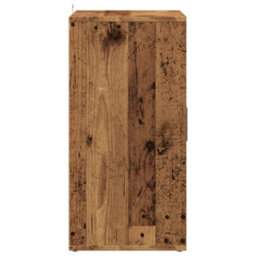 Berkfield Shoe Cabinet Old Wood 60X35X70 Cm Engineered Wood - thumbnail 6