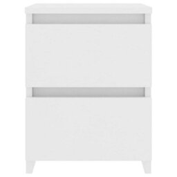 Vidaxl Bedside Cabinet White 30X30X40 Cm Engineered Wood - thumbnail 4