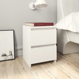Vidaxl Bedside Cabinet White 30X30X40 Cm Engineered Wood - thumbnail 2